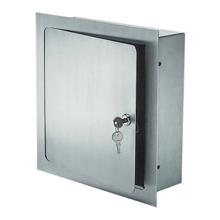 Recessed Valve Box Stainless - 8 X 8 X 4